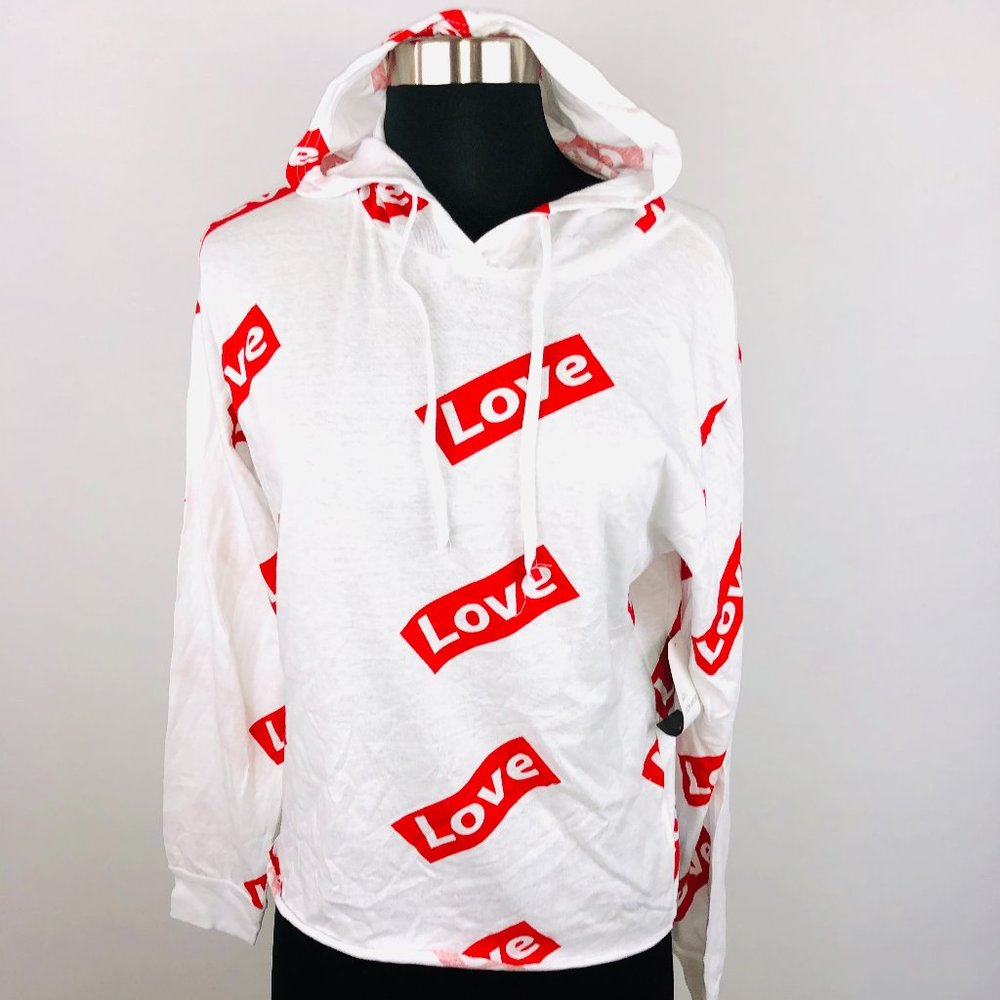 LOVE On FIRE Brand Lightweight Hoodie Shirt